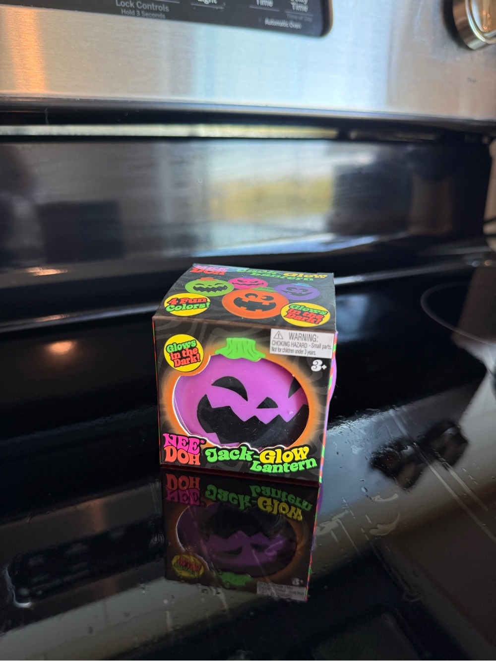 NeeDoh Jack-Glow Lantern purple